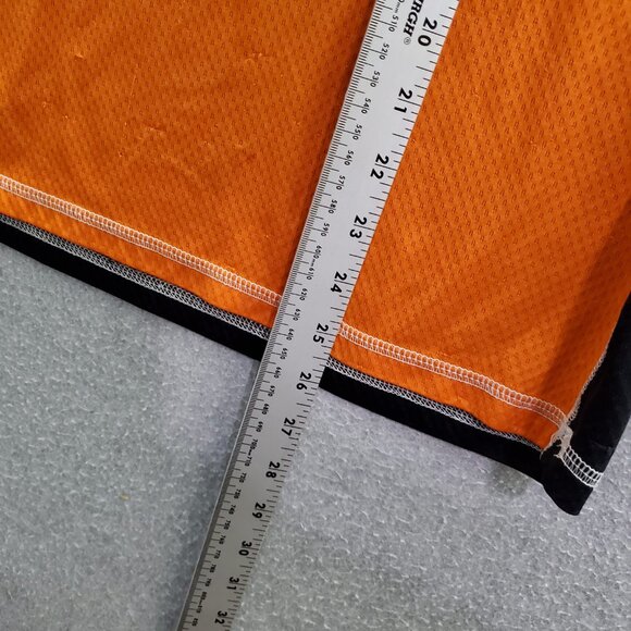 San Francisco Giants Boys Baseball Tee Shirt Large Black Orange Logo Embroidered - Picture 3 of 7